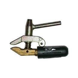 morsetto massa a vite 500A sezione cavo 95mmq ottone e acciaio saldatura