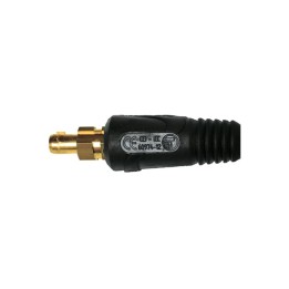 connettore maschio cavi 25 50 70 95 mmq ottone saldatura elettrodi innesto baionetta