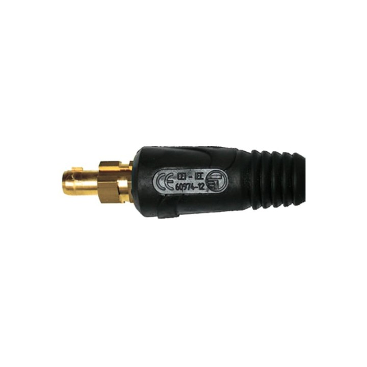 connettore maschio cavi 25 50 70 95 mmq ottone saldatura elettrodi innesto baionetta