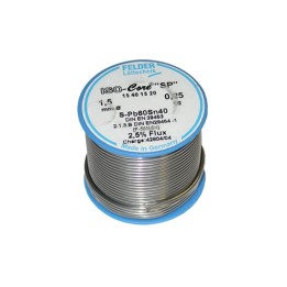 filo saldatura 1 1,5 2 3 mm lega stagno 40% matassa 1kg