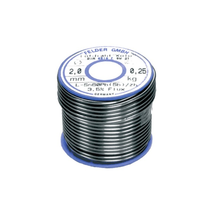 filo saldatura 1 1,5 2 3 mm lega stagno 60% matassa 0,250 kg