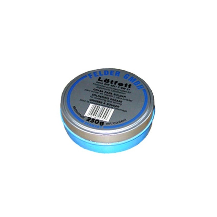 scatola grasso 100 250 gr per saldatura a stagno