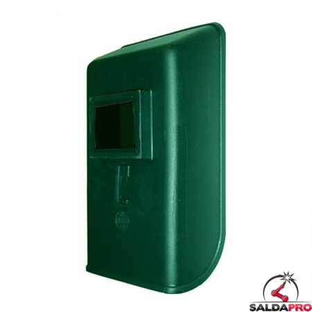 schermo saldatura diritto materiale plastico finestra 75x98 vetro inattinico verde