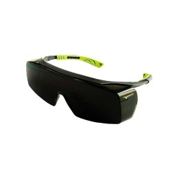 occhiale monolente antigraffio protezione din 5 saldatura