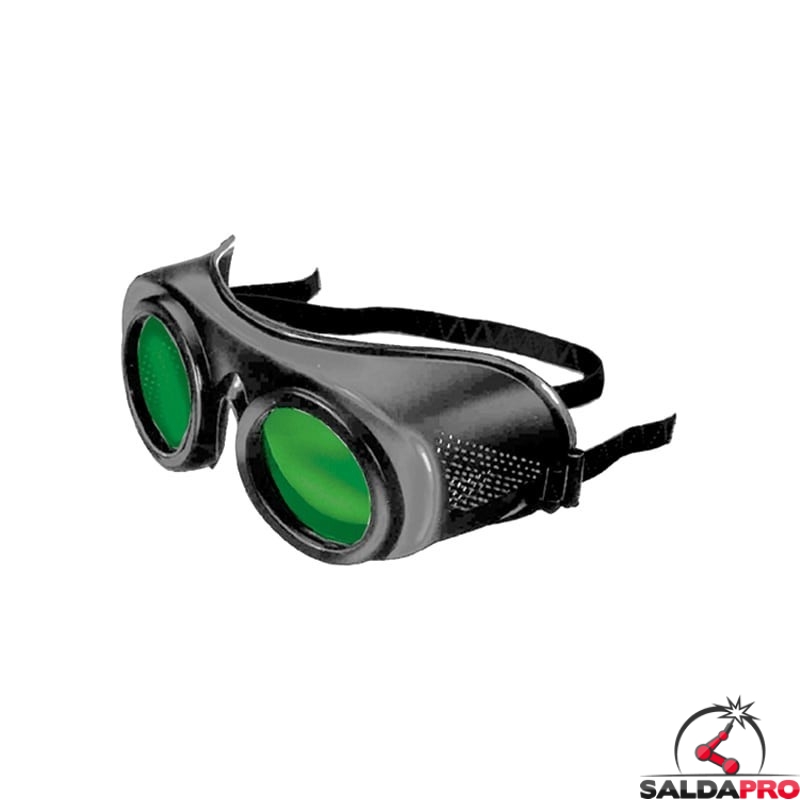 occhiale protettivi lenti 50mm protezione din 5 saldatura
