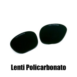 lenti sagomate policarbonato verde din5 ricambio occhiali protettivi saldatura