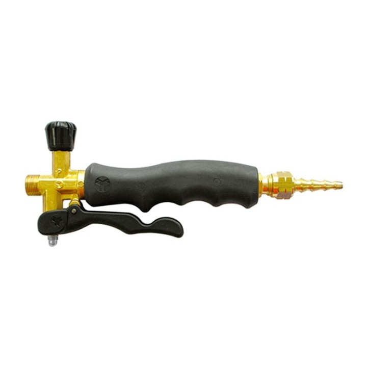 impugnatura con leva gas liquefatti attacco G 3/8" saldatura ossiacetilenica