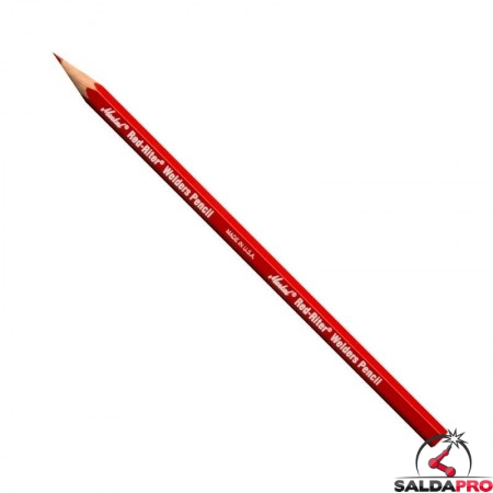 marcatore a matita rosso saldatura markal red riter 12 pezzi