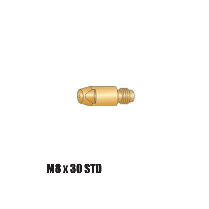 punta guidafilo m8x30 std per torce bz sinco ocim trf tynos saldatura filo mig
