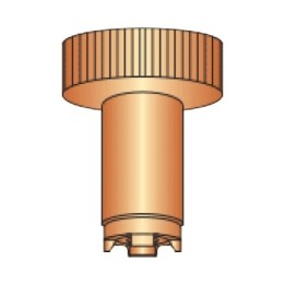 distanziale lungo 40-80a per taglio contatto manuale ricambio torcia plasma pt100