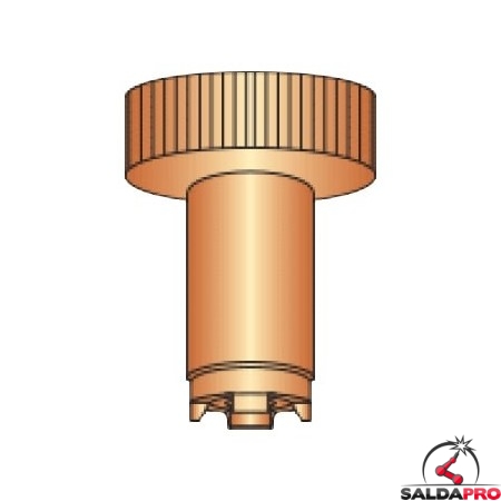 distanziale lungo 40-80a per taglio contatto manuale ricambio torcia plasma pt100