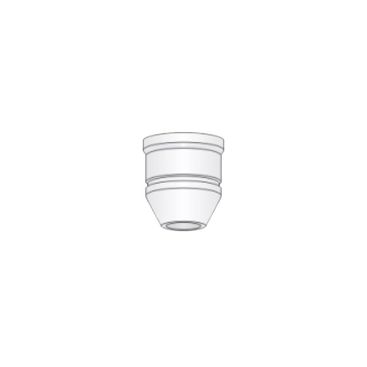 ugello esterno ceramica vetroresina ricambio torce taglio plasma ex100rf d1200 lincoln ews otc
