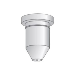 ugello 60-80a non schermato ricambio torce taglio plasma serie t rt sistema powermax hypertherm