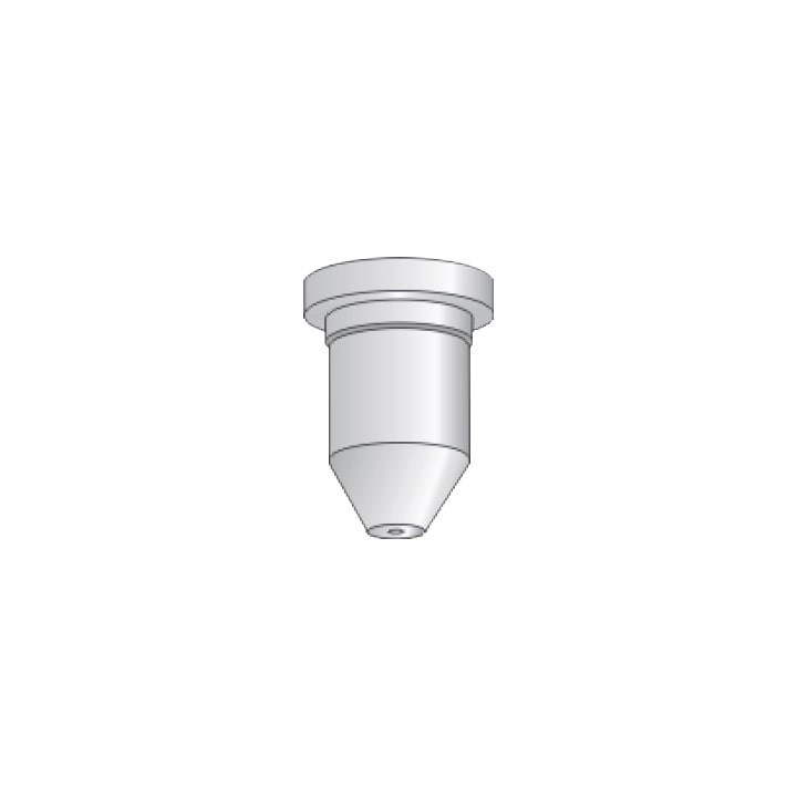 ugello 60-80a non schermato ricambio torce taglio plasma serie t rt sistema powermax hypertherm