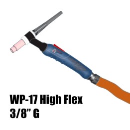 torcia completa wp-17 high flex attacco 3/8"G saldatura tig