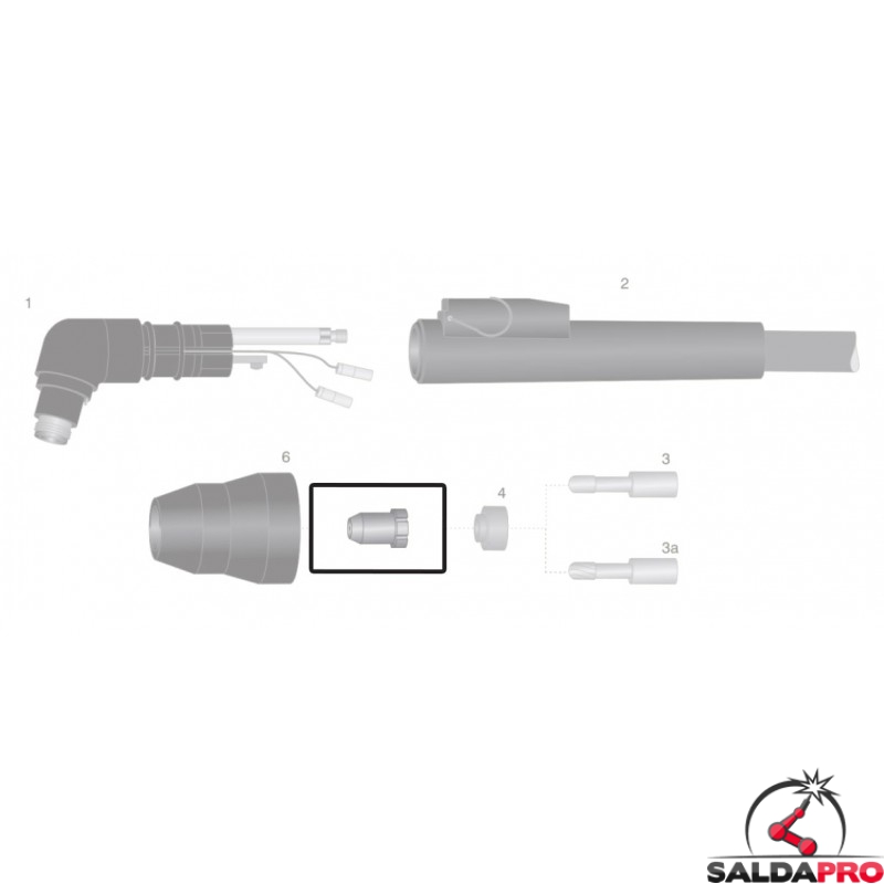 15 Anelli Di Ricambio Per Torcia Al Plasma 120925 – Compatibile Con Powermax1650 E Serie Cutmaster - 4