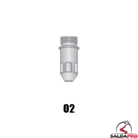 Elettrodo Thermal Dynamics PCH/M-51 Torcia Punta Al Plasma 9