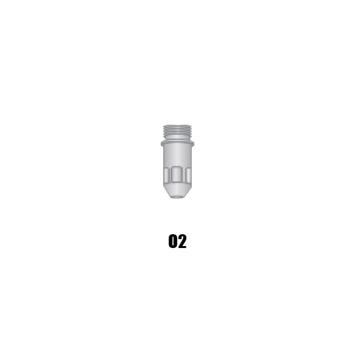 elettrodo o2 ossigeno ricambio thermal dynamics modello pch-m150 taglio plasma
