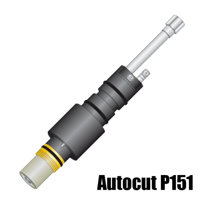 corpo torcia macchina ricambio trafimet modello autocut p 151 taglio plasma cnc