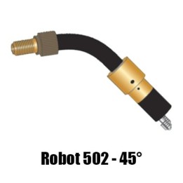 corpo torcia macchina ricambio robot 502 - 45° saldatura mig