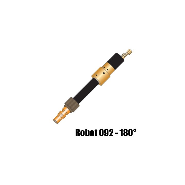 corpo torcia macchina ricambio robot 092 - 180° saldatura mig