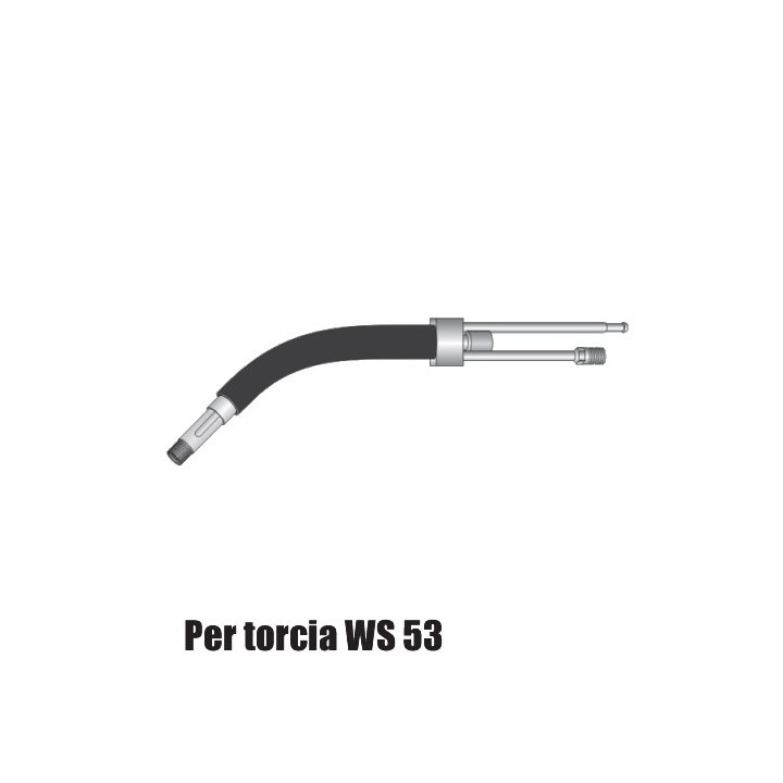 Corpo torcia STD. con e senza portaugello per torcia WS 53