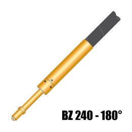 torcia completa automatica bz 240 - 180° raffreddamento acqua saldatura filo mig