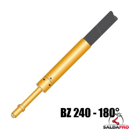 torcia completa automatica bz 240 - 180° raffreddamento acqua saldatura filo mig