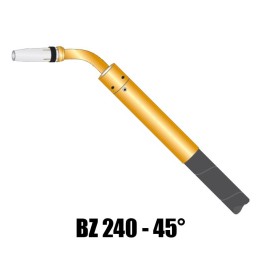 torcia completa automatica bz 240 - 45° raffreddamento acqua saldatura mig