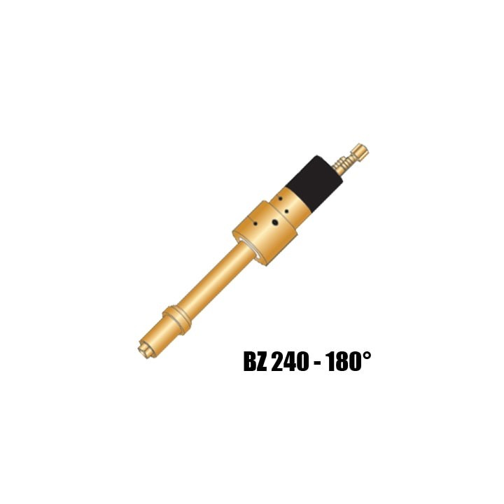 corpo torcia macchina ricambio bz 240 collo 180° saldatura mig
