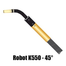 torcia completa automatica robot k550 collo 45° raffreddamento acqua saldatura mig