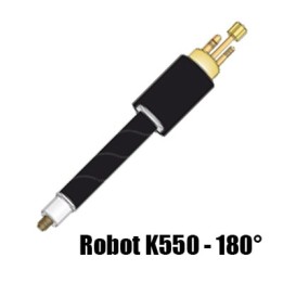 corpo torcia macchina ricambio robot k550 collo 180° saldatura mig