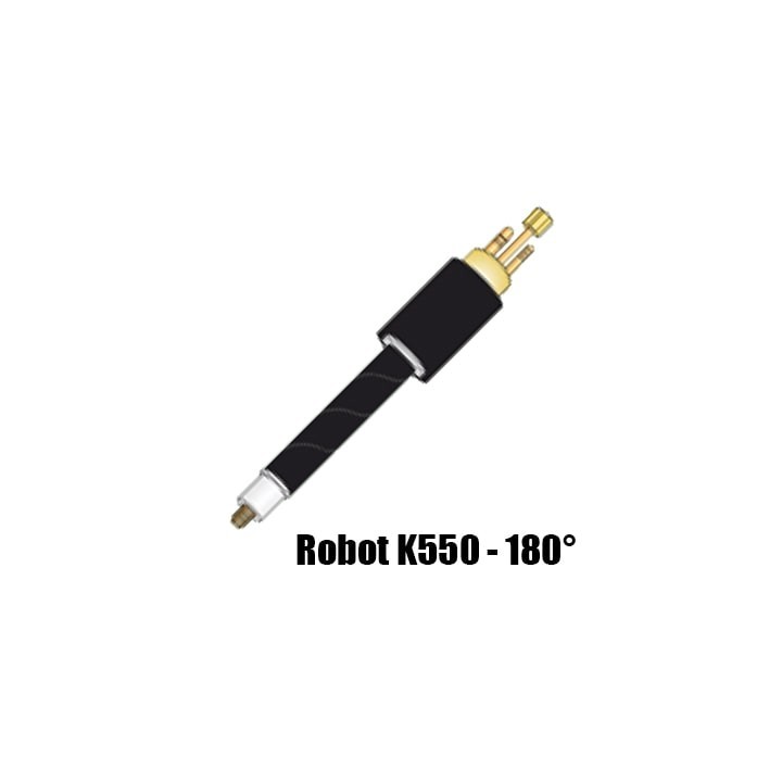 corpo torcia macchina ricambio robot k550 collo 180° saldatura mig