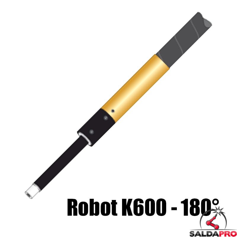 torcia completa automatica robot k600 collo 180° raffreddamento acqua saldatura mig