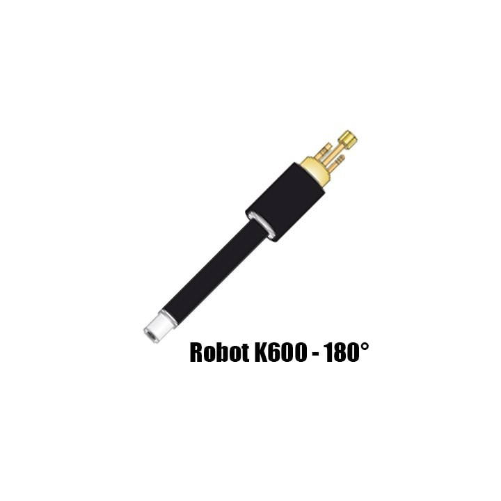 corpo torcia macchina ricambio robot k600 collo 180° saldatura mig