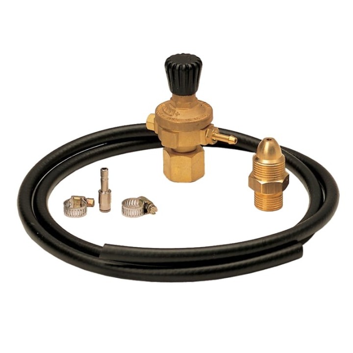 kit regolatore attacco bombola ricaricabile 802708 telwin
