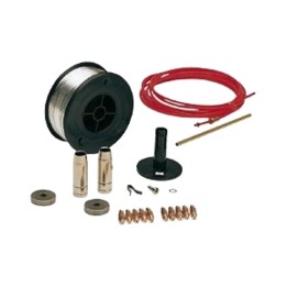 kit saldatura alluminio 0,8-1,0mm per saldatrici telmig technomig telwin 802115