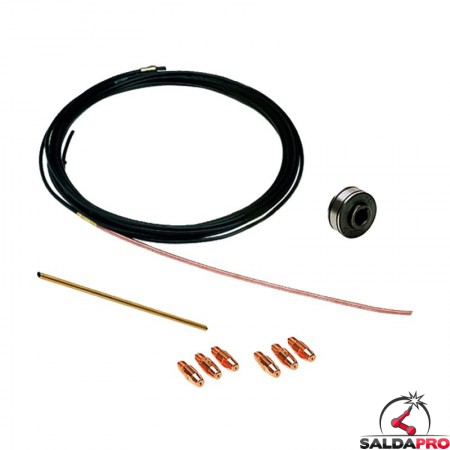 kit saldatura alluminio 0,8-1,0mm per saldatrici electromig technomig telwin 802817