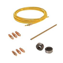 kit saldatura alluminio 1,0-1,2mm per saldatrici technomig electromig telwin 802663