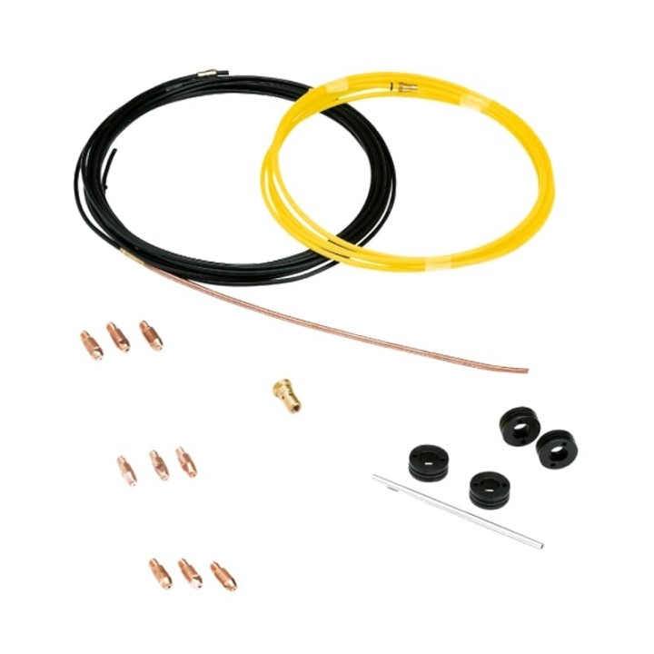 kit saldatura alluminio 1,0-1,6mm per saldatrici supermig superior electromig inverpulse telwin 802409