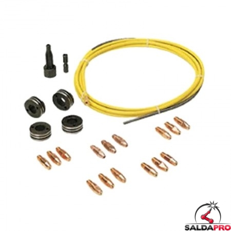 kit saldatura filo animato 1,0-2,4mm per saldatrici telwin 802276