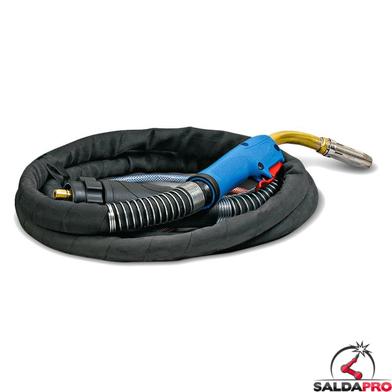 torcia completa telwin mt500 saldatura mig-mag ricambio saldatrice mastermig supermig inverpulse electromig superior