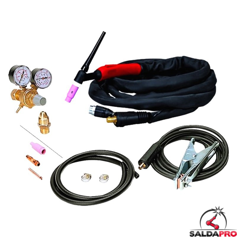 kit saldatura tig saldatrici technology telwin 802415