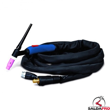 torcia completa telwin st17 blue line saldatura tig ricambio saldatrice technology tig supertig 742460