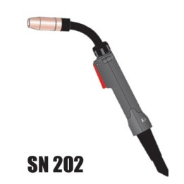 Torcia completa SN 202 monocavo attacco EURO per saldatura MIG