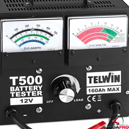 Testeur de batterie digital 12V systeme DT700 TELWIN