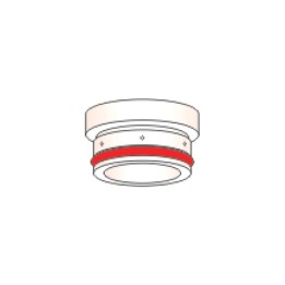 diffusore 30a acciaio dolce ricambio torce taglio plasma hpr 130 hypertherm 220193