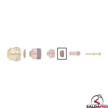 Diffusore 80-130A per torce al plasma HPR 130 di Hypertherm