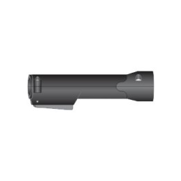 Impugnatura ergonomica nera per torcia SINCO® 202