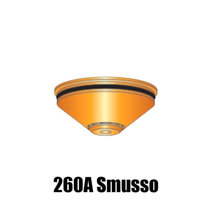 schermo 260a smusso acciaio inox ricambio torce taglio plasma hpr ce 260 hypertherm 220545